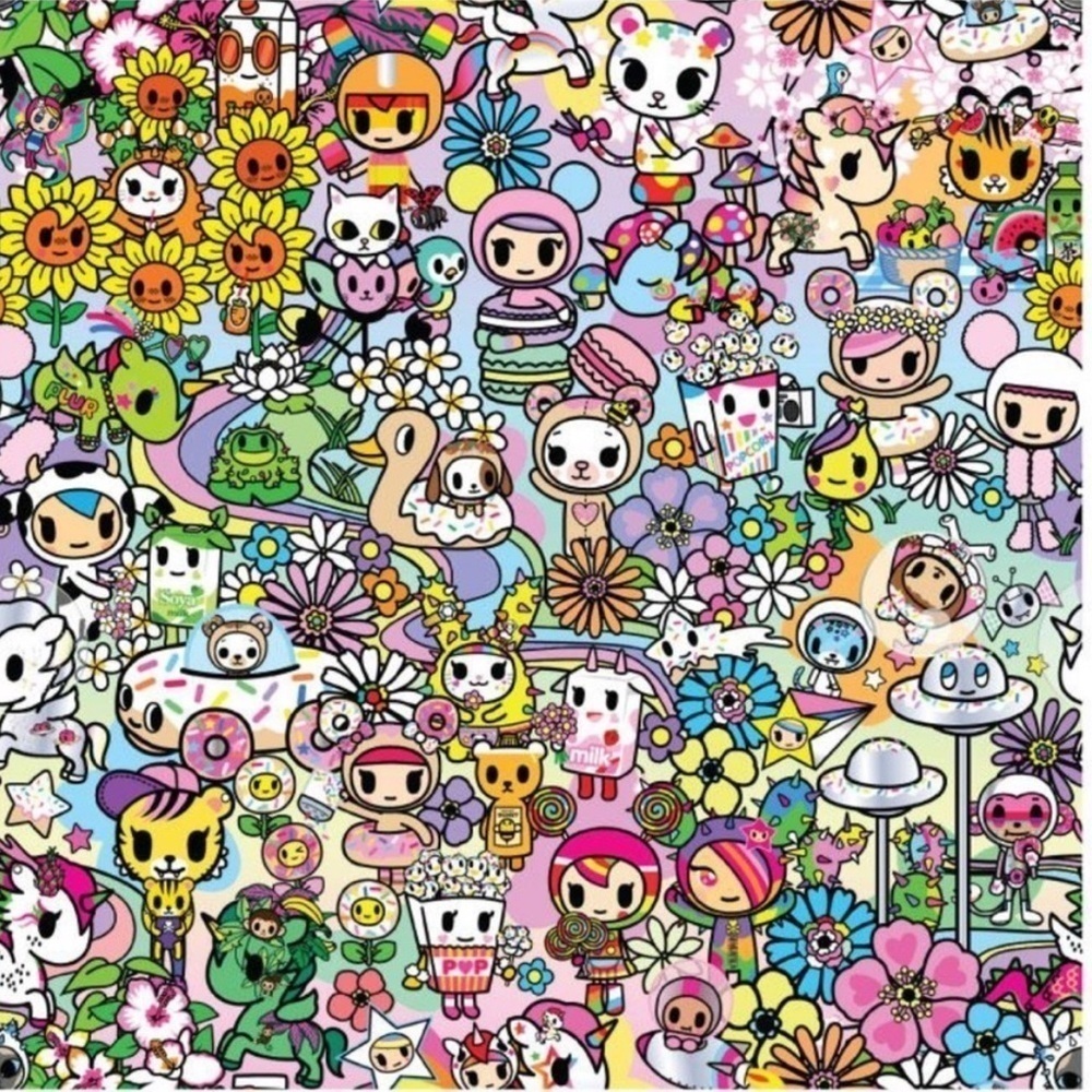 Tokidoki Flower Power Sling Bag New with tags - Picture 4 of 15